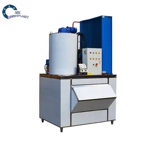 Large output food field widely used ice flakes making machine