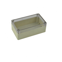 Boîtier de jonction étanche IP65 en ABS Sanhe avec couvercle transparent gris clair 158x90x61 mm Modèle 11-2T