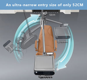 Sedia dentale a doppio controllo per una maggiore efficienza clinica prezzo di fabbrica attrezzatura medica sedia odontoiatrica - Product Image 5