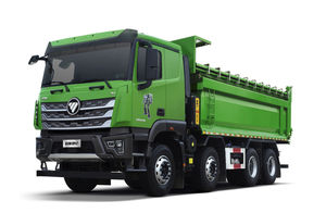 รถบรรทุกดินน้ำมัน Foton Auman รถดัมพ์580HP 8*4 7.6เมตรสำหรับขาย - Product Image 5
