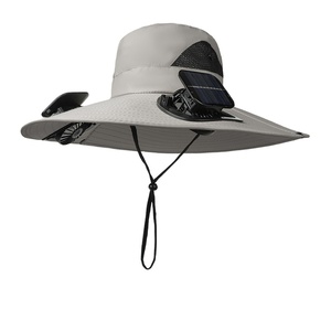 Casquette de pêche et de randonnée multifonctionnelle portable à énergie solaire, rechargeable, avec ventilateur intégré – Idéale pour la pêche à la <span class=keywords><strong>carpe</strong></span>, la randonnée, le lac et la rivière – Offre spéciale été - Product Image 2