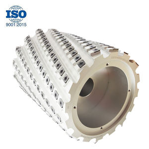Big Diameter Light Cut Aluminum Steel Body Spiral Cutter Head Planer for Woodworking - Product Image 3