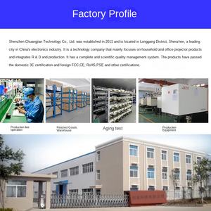 Projecteur de plafond ultra-clair 1080P pour home cinéma, technologie de pointe, projecteur de conférence de bureau <span class=keywords><strong>avec</strong></span> Android et CRT - Product Image 4