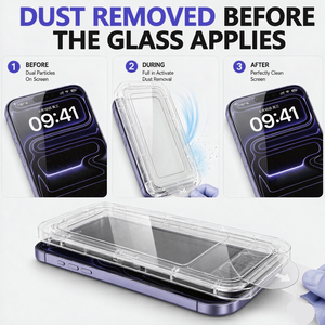 OEM ODM Tempered Glass <b>Screen</b> <b>Protector</b> for iPhone 16-18 Custom HD Clear Silk Printing Glass with Dust Removal Installation Kit - Product Image 3