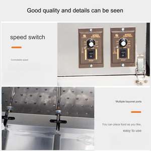 Horno de pollo asado comercial de alta calidad Horno de asador de pollo de rotación completamente automático <span class=keywords><strong>a</strong></span> gas - Product Image 5