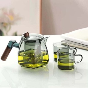 <span class=keywords><strong>Teiera</strong></span> in vetro isolante 22oz <span class=keywords><strong>teiera</strong></span> in vetro borosilicato alto per tè <span class=keywords><strong>con</strong></span> manico in legno di Acacia per fornelli elettrici sicuri <span class=keywords><strong>con</strong></span> <span class=keywords><strong>infusore</strong></span> rimovibile - Product Image 5