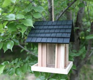 FSC et SEDEX 4 P vérifiés extérieur maison d'oiseau sauvage et mangeoire mangeoire à oiseaux en bois - Product Image 3