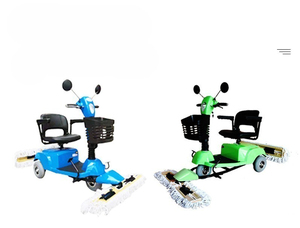 Barredora Eléctrica de Pisos y Carreteras <span class=keywords><strong>Berserk</strong></span>, Triciclo de Lujo con Mopa para Pisos, Carro de Tres Ruedas para Recoger Polvo - Product Image 2