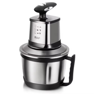 Picadora de Carne Multifuncional para el Hogar, de Acero Inoxidable, 3L, Picadora de Alimentos, Trituradora de Ñame, Procesador de Alimentos con Asa - Product Image 3