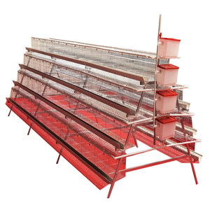 Gran oferta, Canal blanco, <span class=keywords><strong>aves</strong></span> <span class=keywords><strong>de</strong></span> <span class=keywords><strong>corral</strong></span> galvanizadas en caliente con 4 niveles, 4 niveles, capa A, tipo jaula para pollos a la <span class=keywords><strong>venta</strong></span> - Product Image 6