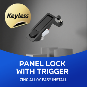 飛行機トリガードアロックトレーラーパネルキャビネットロックプッシュボタンロックサウスコ圧縮ラッチ - Product Image 2