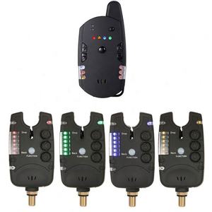 เครื่องตรวจจับการเคลื่อนไหวตกปลาซิลิโคนสีดำเครื่องจับสัญญาณตกปลาคาร์พ - Product Image 2