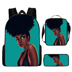 Mochilas escolares de moda Mochila para estudiantes de jardín de infantes para niños de Arte Africano negro para la escuela - Product Image 2