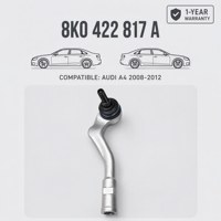 OEM 8K0422817A 8K0422818A Rotule de direction extérieure pour Audi A4 B8 A5 Q5 2008 2009 2010 2011 2012 2013 2014 2015 2016
