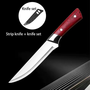 Coltello da Macellaio in Acciaio Inossidabile, Robusto <span class=keywords><strong>per</strong></span> Disossare, Affettare e Sfilettare, Utensile da Cucina <span class=keywords><strong>per</strong></span> <span class=keywords><strong>Chef</strong></span> - Product Image 5