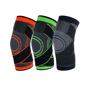 Genouillère de compression professionnelle unisexe pour sports de plein air transfrontaliers, randonnée, cyclisme, course à pied, protection toutes saisons - Product Image 2