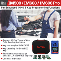 Para Autel IMKPA Kit de accesorios de programación de llaves profesional Programador de llave de coche universal con lector de código de herramienta de llave IM508 IM608