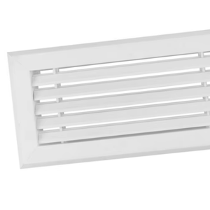 Le fabricant fournit des grilles droites en <span class=keywords><strong>PVC</strong></span>, des grilles de retour à 30 degrés et des grilles de ventilation pour la climatisation. - Product Image 1