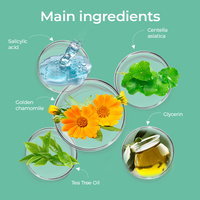 Patchs hydrocolloïdes en gros pour le traitement des boutons, patchs pour le front, le nez et les gros boutons pour le visage