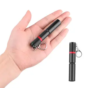 Mini LED Flashlight Handy Penlight Torch Pocket Portable Flashlight Lantern Camping Work AAA Battery