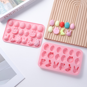 <span class=keywords><strong>Moule</strong></span> en silicone pour œufs de Pâques à thème animalier, lapin, pour la résurrection, DIY, créatif, pour bonbons, <span class=keywords><strong>chocolat</strong></span>, biscuits - Product Image 4