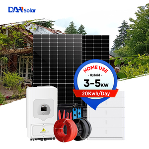 Kit Solaire Photovoltaïque 3kW 5kW avec Accumulation Hors Réseau Hybride Panneau Solaire 5000W pour Maison Systèmes de Stockage d'Énergie Solaire - Product Image 2