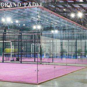 Terrain de padel professionnel super panoramique de qualité supérieure, prix abordable, pour sports de plein air, dimensions 20*10m et 20*6m, assemblé en usine. - Product Image 3