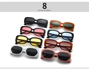 타원형 유행 디자이너 태양 안경 뜨거운 판매 패션 최신 저렴한 선글라스 온라인 대량 플라스틱 선글라스
