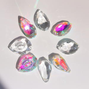 K9 Prism <b>Crystal</b> <b>Crystal</b> Lighting Lamp Pendant <b>Beads</b> Raindrop SunCatcher for Jewelry Making - Product Image 2