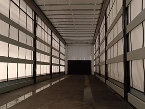 Sur mesure 1000x1000D 30x30 Curtainside Camion <span class=keywords><strong>Remorque</strong></span> Corps Coulissant Côté Rideau Bâche avec Accessoires - Product Image 3