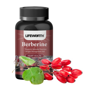 Lifeworth-berberina 98% hcl 500mg, cápsulas de alta resistencia, precio de fábrica - Product Image 5