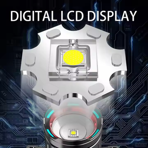 Lampe frontale LED puissante WOSEN avec zoom pour le camping et la randonnée, étanche IP54, en alliage d'aluminium, rechargeable par USB, lampe frontale LED 18650 - Product Image 4