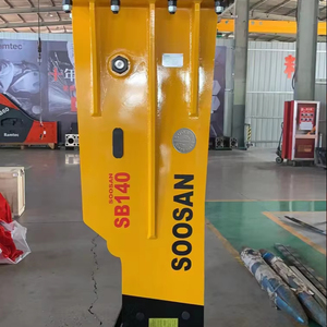ใหม่สำหรับไฮดรอลิกเบรกเกอร์ SB140 แบบกล่อง พร้อมเครื่องยนต์เงียบ หัวสกัดขนาด 165 มม. สำหรับงานก่อสร้างและเหมืองแร่ ขนาด 30-45 ตัน ยี่ห้อซานตง 1 - Product Image 1