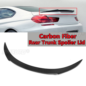 Alerón Trasero de Fibra de Carbono Real para BMW F13 F06 640i 650i M6 2012-2016, Estilo V, Color Negro, 130 cm - Product Image 1