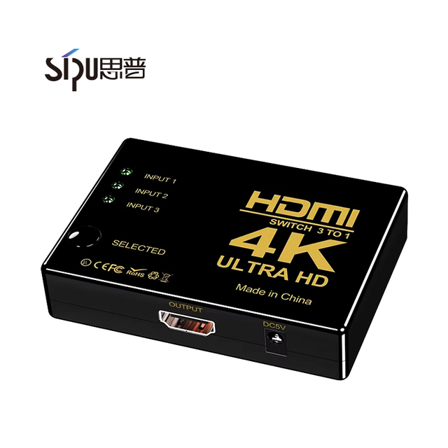 Factory Hot Sale Splitter Ultra HD 4K*2K hdmi Switch 3 in 1out Switch with Cable 5 Port hdmi Switcher 5 in 1 Out