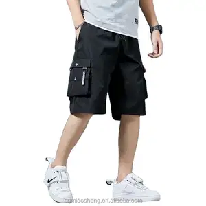 Custom Men's Summer Casual Shorts Custom Design Logo Drawstring Shorts