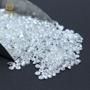Moissanita Suelta de Fábrica al Por Mayor <span class=keywords><strong>Color</strong></span> Blanco <span class=keywords><strong>D</strong></span> VVS1 Talla Brillante Redonda Tamaño Melee - Product Image 2