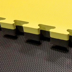 Alfombra de suelo entrelazada de espuma EVA colorida, alfombrilla de <span class=keywords><strong>Karate</strong></span> y Taekwondo para la práctica de gateo de los niños - Product Image 4