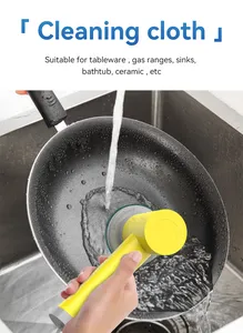 5 in 1 sihirli elektrikli temizleme fırçası mutfak banyo lavabosu araba