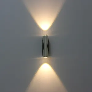 Lampada da parete a LED applique da parete per interni materiale di alta qualità applique in alluminio camera da letto soggiorno decorare l'illuminazione della parete