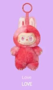 Labubu3.0 degrade üçüncü nesil baskı peluş yüz kolye koleksiyonu kalp Macaron bebek PP pamuk stres giderici yıkanmış - Product Image 6