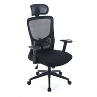 Chaise de jeu moderne de haute qualité, chaise de bureau ergonomique en maille pour salle de réunion, chaise de direction pour personnes de grande taille
