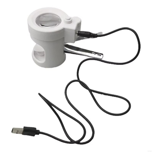 เครื่องตัดเล็บแบบพกพาพร้อมแว่นขยายในตัวและไฟ LED เพิ่มความสว่างในการมองเห็น - Product Image 3