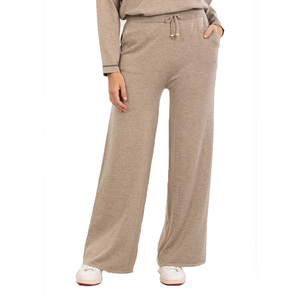 Travel Ease Women's Mid Waist Plus Size Knit Trousers-Wrinkle Resistant Eco-Friendly & Breathable Spring Casual Wear - Product Image 2