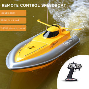 Juguetes de Lancha Rápida Recargables por USB para Niños, Lancha Rápida con Doble Remo para Piscina y Lago, Modelo de Yate Rápido con Control Remoto de 2.4ghz - Product Image 2