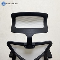 Chaise de bureau exécutive contemporaine réglable professionnelle Ergonomique Pivotant à 360° Réglage de la hauteur pour les réunions Utilisation en atelier
