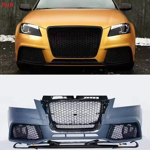 Kit Carrozzeria Paraurti Anteriore Stile RS3 con Griglia per <span class=keywords><strong>Audi</strong></span> <span class=keywords><strong>A3</strong></span> S3 8P.5 2008-<span class=keywords><strong>2012</strong></span> - Product Image 1