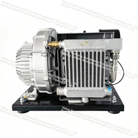 Compresseur d'air sans huile NF 3,0 kW, compresseur d'air électrique à spirale refroidi par air sans huile pour camion et bus entièrement électriques