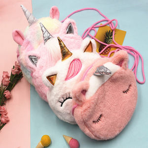 Kits de maquillage licornes tout-en-un pour enfants Doublure en nylon personnalisée Cadeau d'anniversaire parfait Femmes Filles - Product Image 2