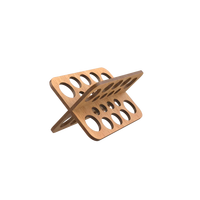 Vente directe des fabricants, porte-pinceaux de maquillage en bois avec logo personnalisé, organisateur ACC-133 FCA, emballage en vrac, fabriqué en Chine, meilleure qualité